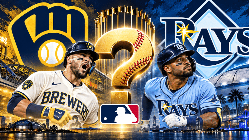 ¿Y si la Serie Mundial fuera Cerveceros vs Tampa Bay ? dos equipos que desafiaron a los millonarios de las Grandes Ligas